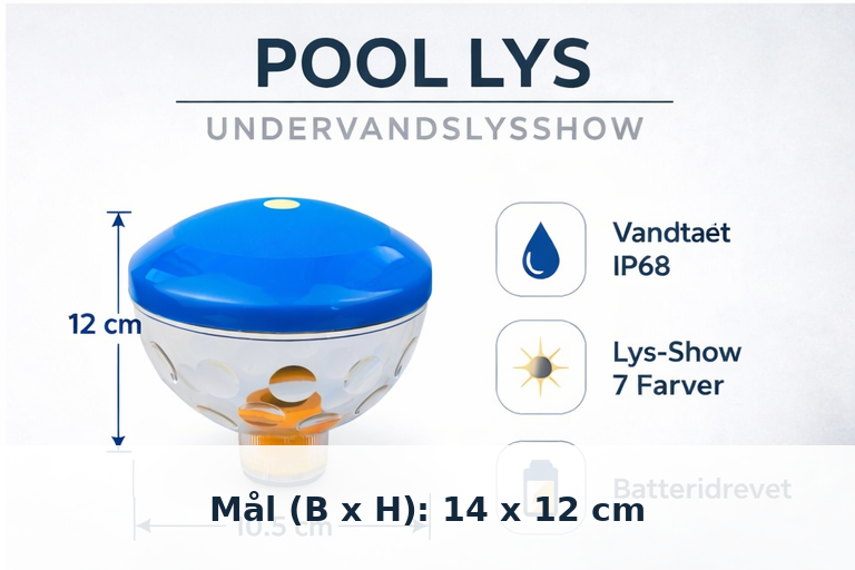 Pool lys