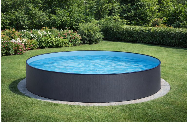 Standard Pool 3,50 x 0,90m - Antracit