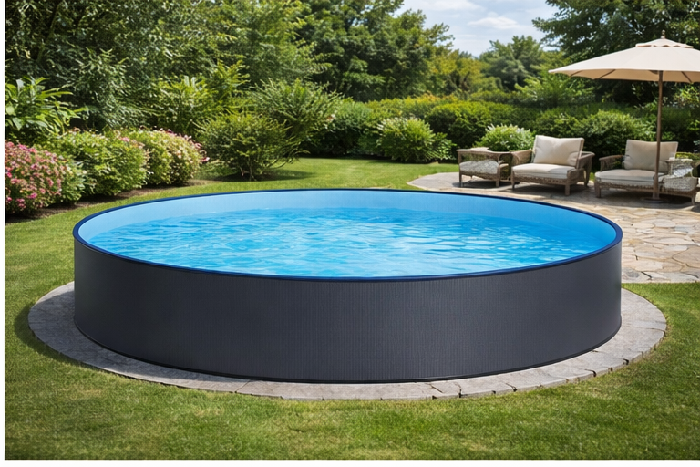 Standard Pool 4,50 x 0,90m - Antracit